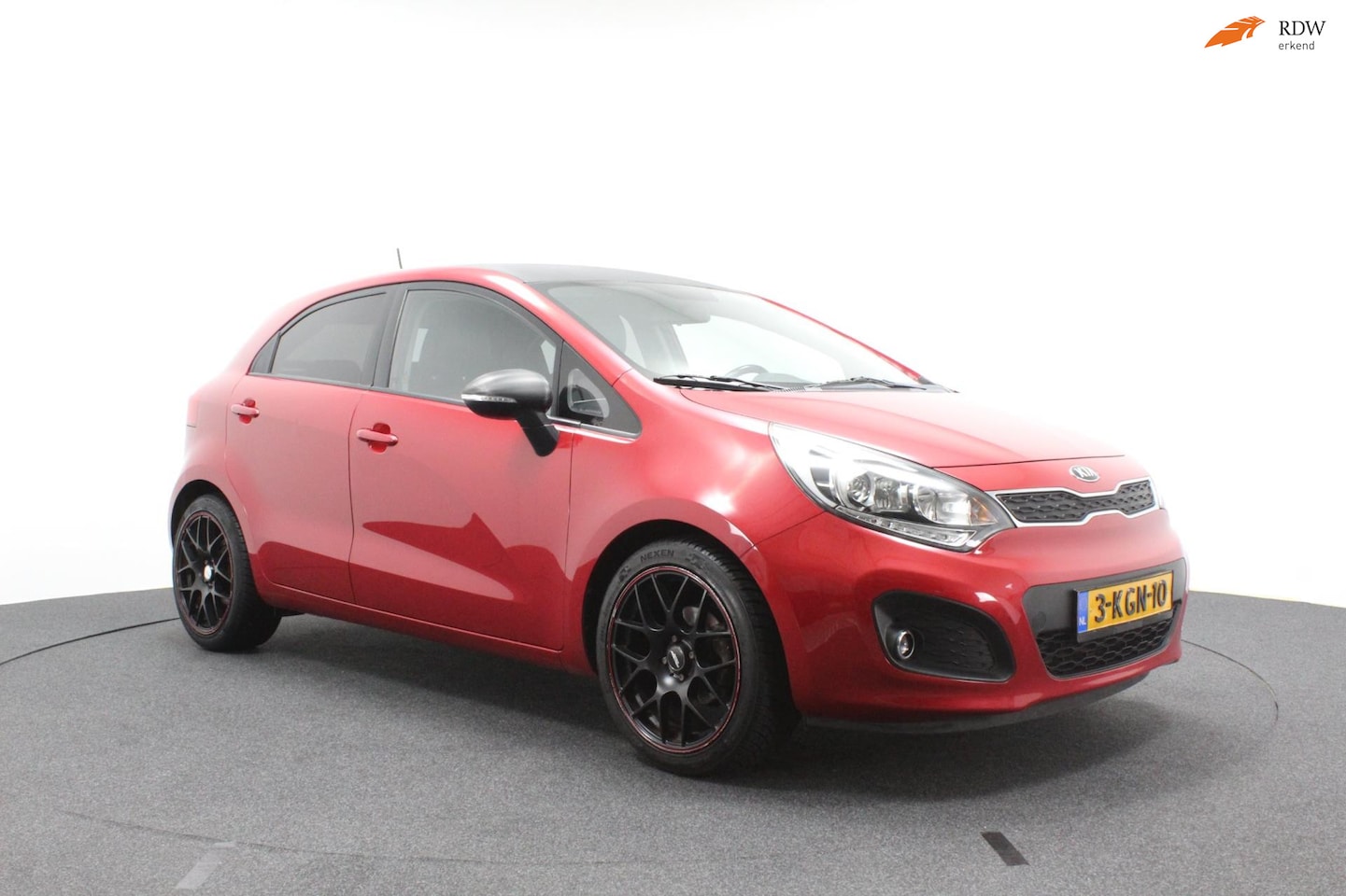 Kia Rio - 1.2 CVVT Plus Pack | Airco | Goed onderhouden | Sportvelgen | Half lederen bekleding - AutoWereld.nl