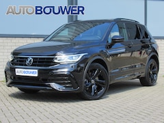 Volkswagen Tiguan - 1.4 TSI eHybrid 245 PK R-Line 1e eigen | BTW | dealer onderh | panodak | navi | black edit