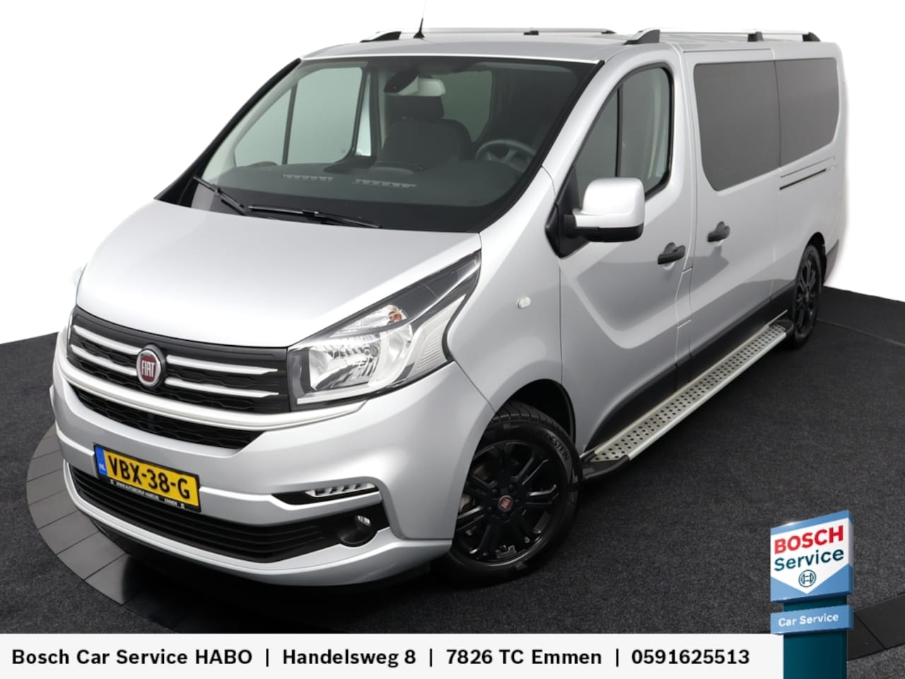 Fiat Talento - 1.6 MULTIJET SX DUBBEL CABINE L2H1 ECC/CRUISE/NAV/CAMERA/REGEN.SENS/PARK.SENS/STOEL.VERWAR - AutoWereld.nl