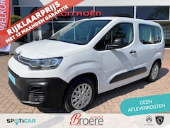 Citroën Berlingo - 1.2 110pk Live | airconditioning, cruise control, radio unit met bluetooth, achterklep met