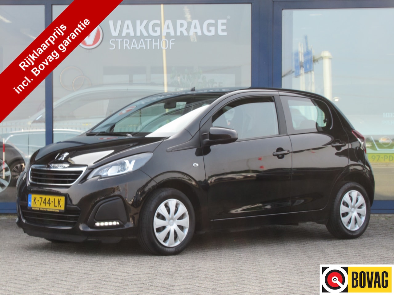 Peugeot 108 - 1.0 e-VTi Active 1.0 e-VTi Active 5-Drs, Carplay + Android Auto / Camera / Airco - AutoWereld.nl