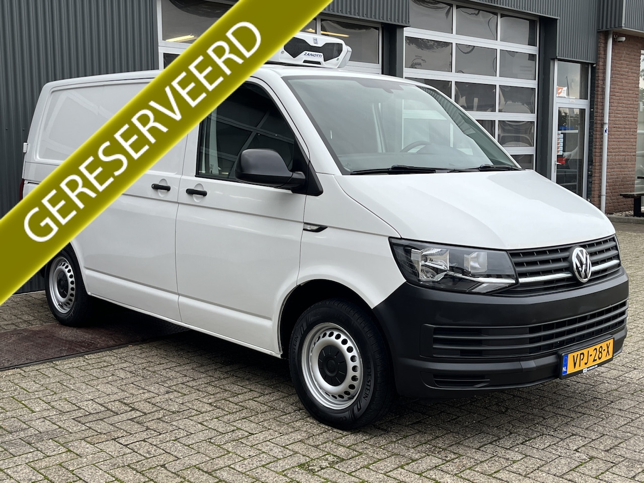 Volkswagen Transporter - 2.0 TDI L1H1 Koel-Vries Koelwagen Geisoleerd Airco Cruise controle 3 persoons Koeling Visv - AutoWereld.nl