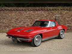 Corvette C2 - Sting Ray Split Window Rare one-year-only "Split Window" Coupé, Finished in Riverside Red