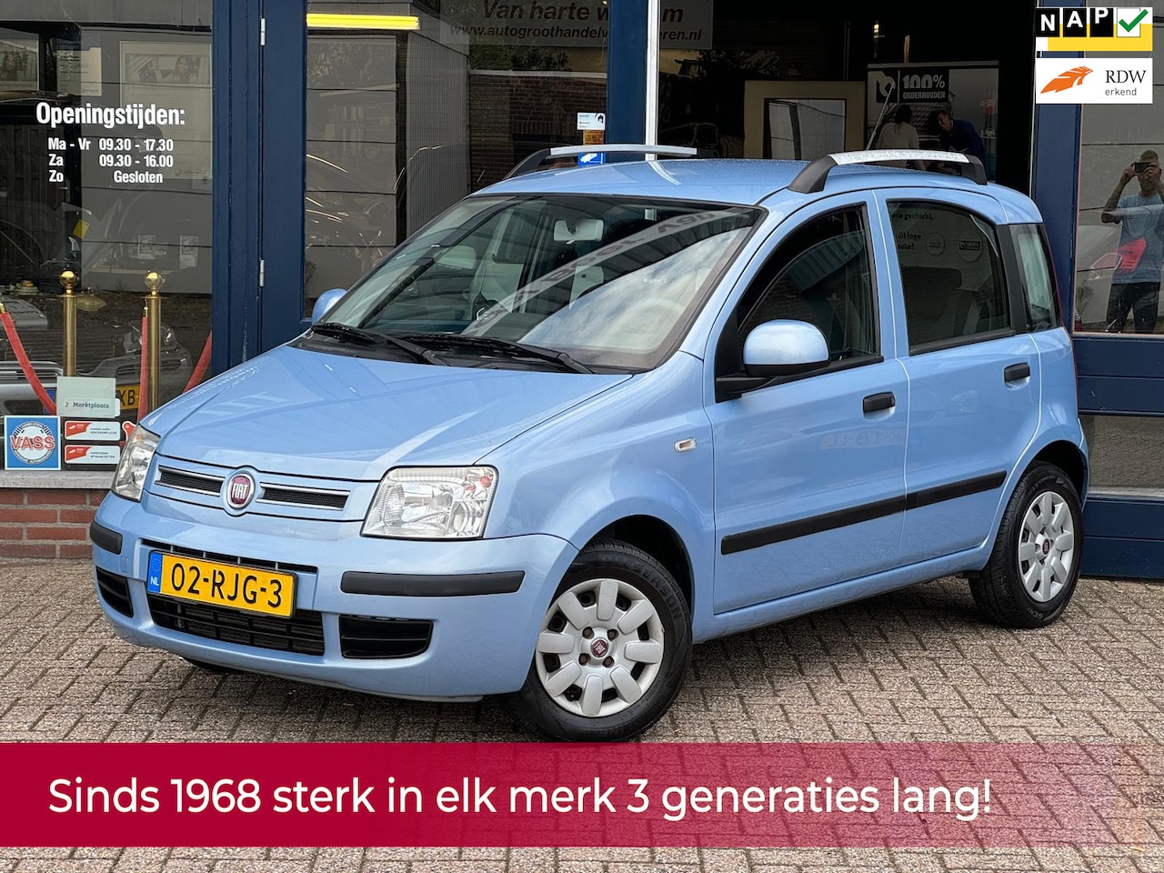 Fiat Panda - 1.2 Edizione Cool! 2e eigenaar l NL AUTO NAP! Airco l Elek pakket l Centraal l Dakrailing! - AutoWereld.nl