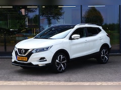 Nissan Qashqai - 1.3 DIG-T 160 PK Automaat Tekna, Panoramadak, Carplay, 19" LM, Half-Leder