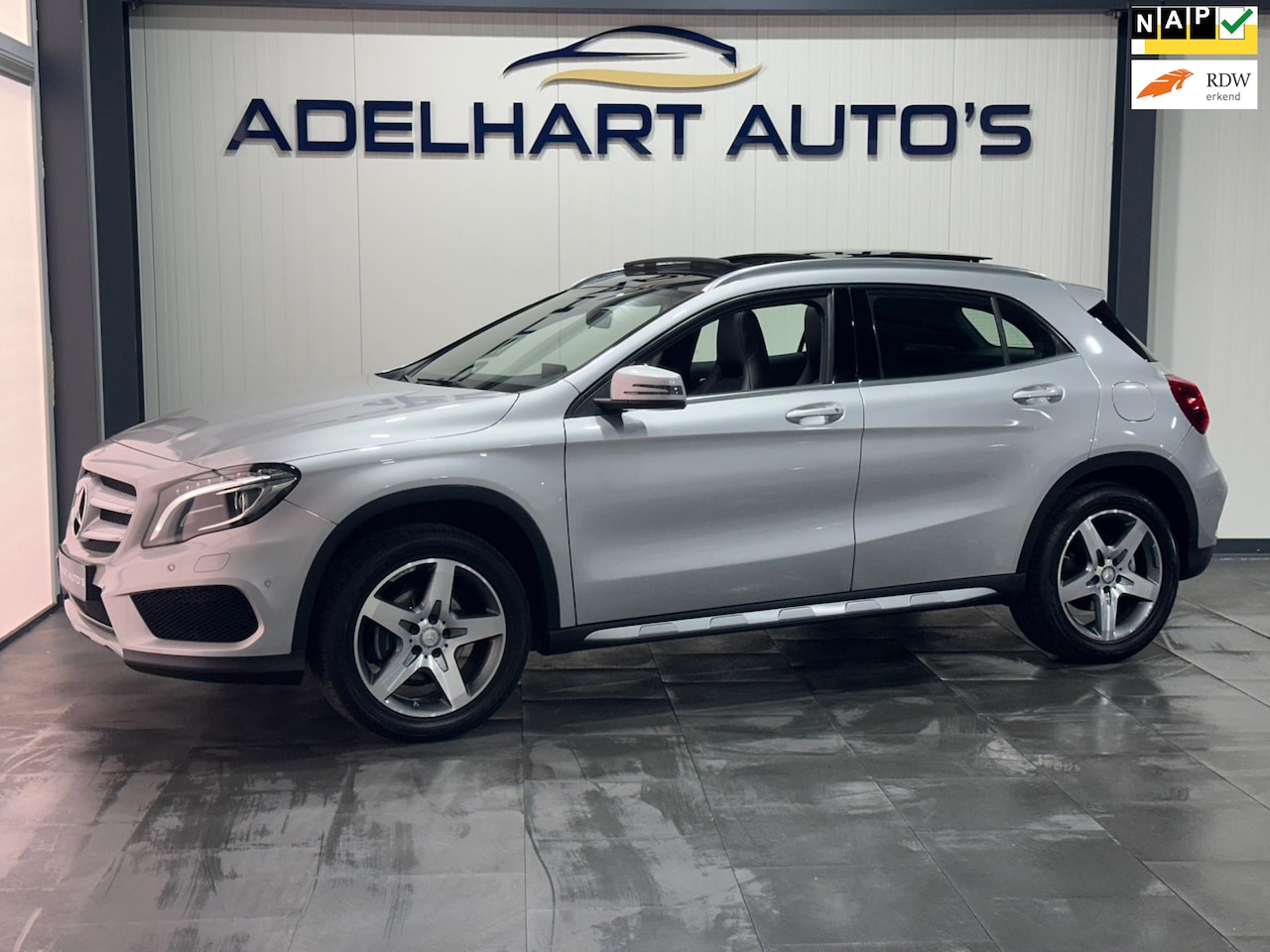 Mercedes-Benz GLA-Klasse - 180 Ambition AMG-Line / Full map navigatie / Cruise control / Leder - AutoWereld.nl