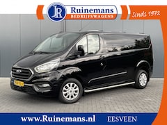 Ford Transit Custom - 2.0 TDCI 130 PK / L2H1 / LIMITED / AUTOMAAT / AIRCO / CRUISE / CAMERA / TREKHAAK / 3-ZITS