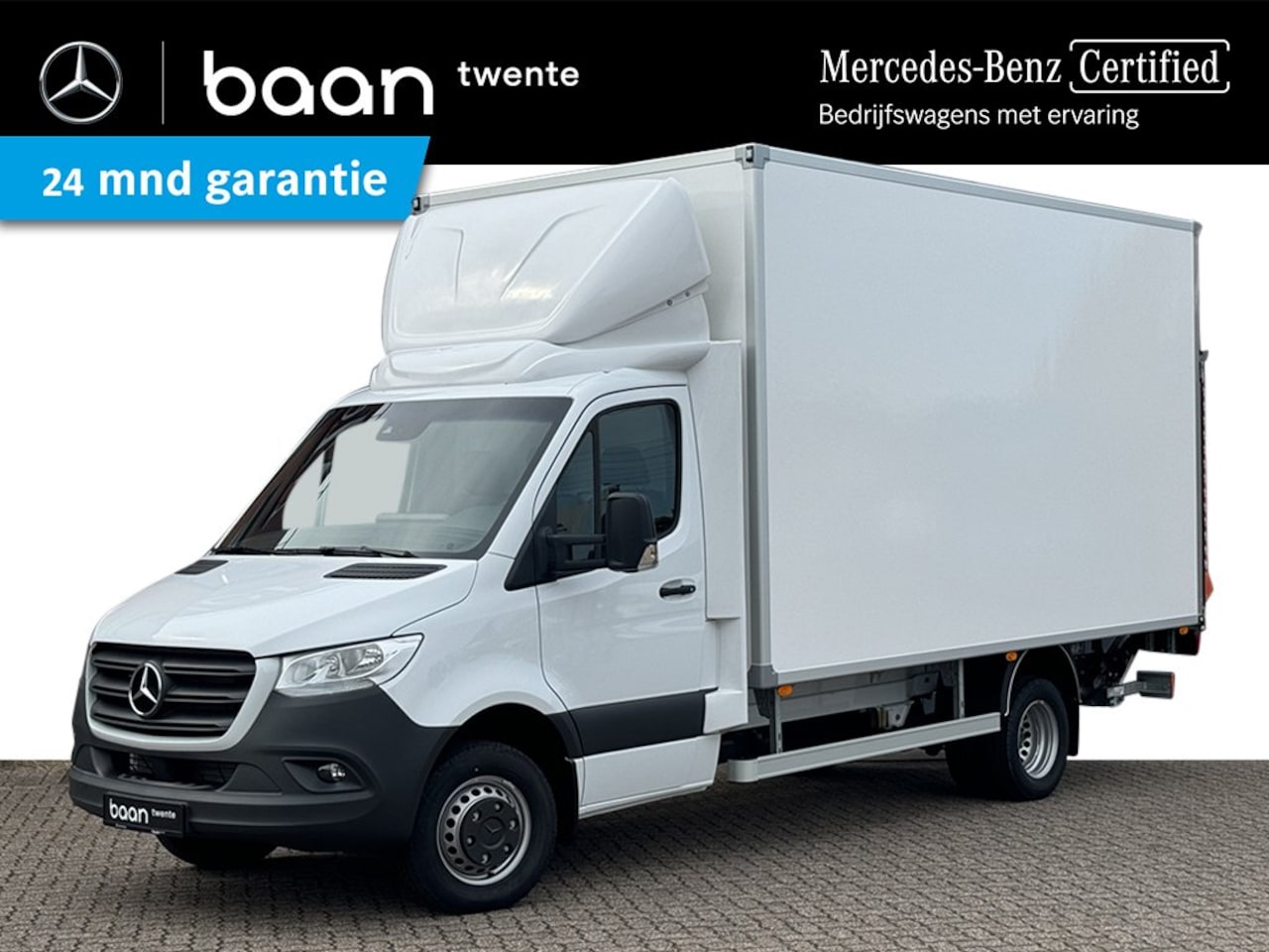 Mercedes-Benz Sprinter - 517 Bakwagen + Laadklep | Direct leverbaar | Meubelbak - AutoWereld.nl