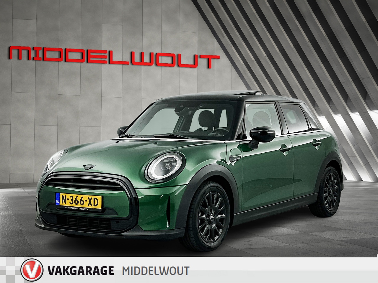 MINI Cooper - Mini 1.5 Aut/Pan.Dak/Sportst/DAB/Carplay/Stoelv/BTW - AutoWereld.nl