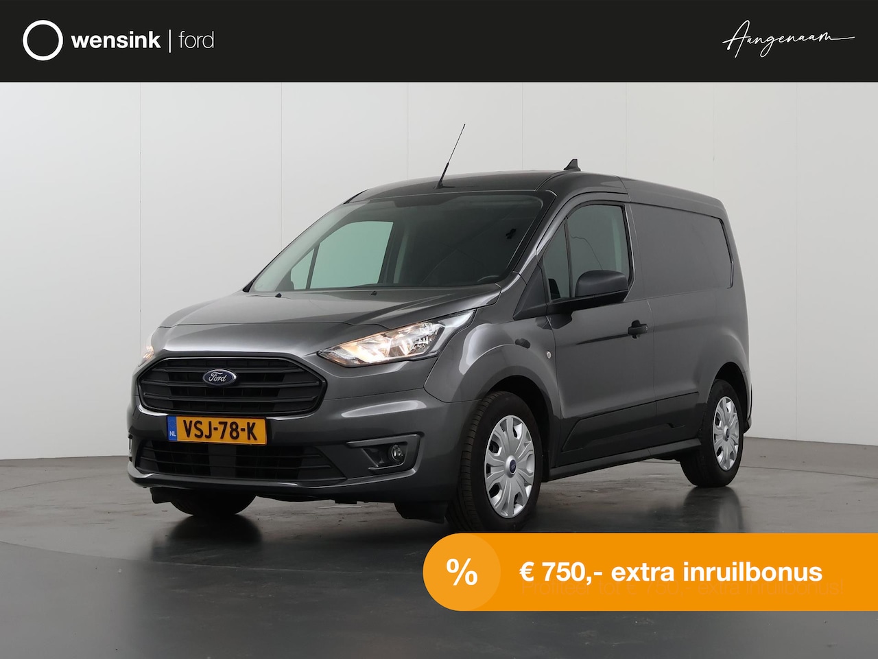 Ford Transit Connect - 1.5 TDCI EcoBlue L1 Trend | Airco | Trekhaak | Lederen stuurwiel | 3-zits | Financial leas - AutoWereld.nl