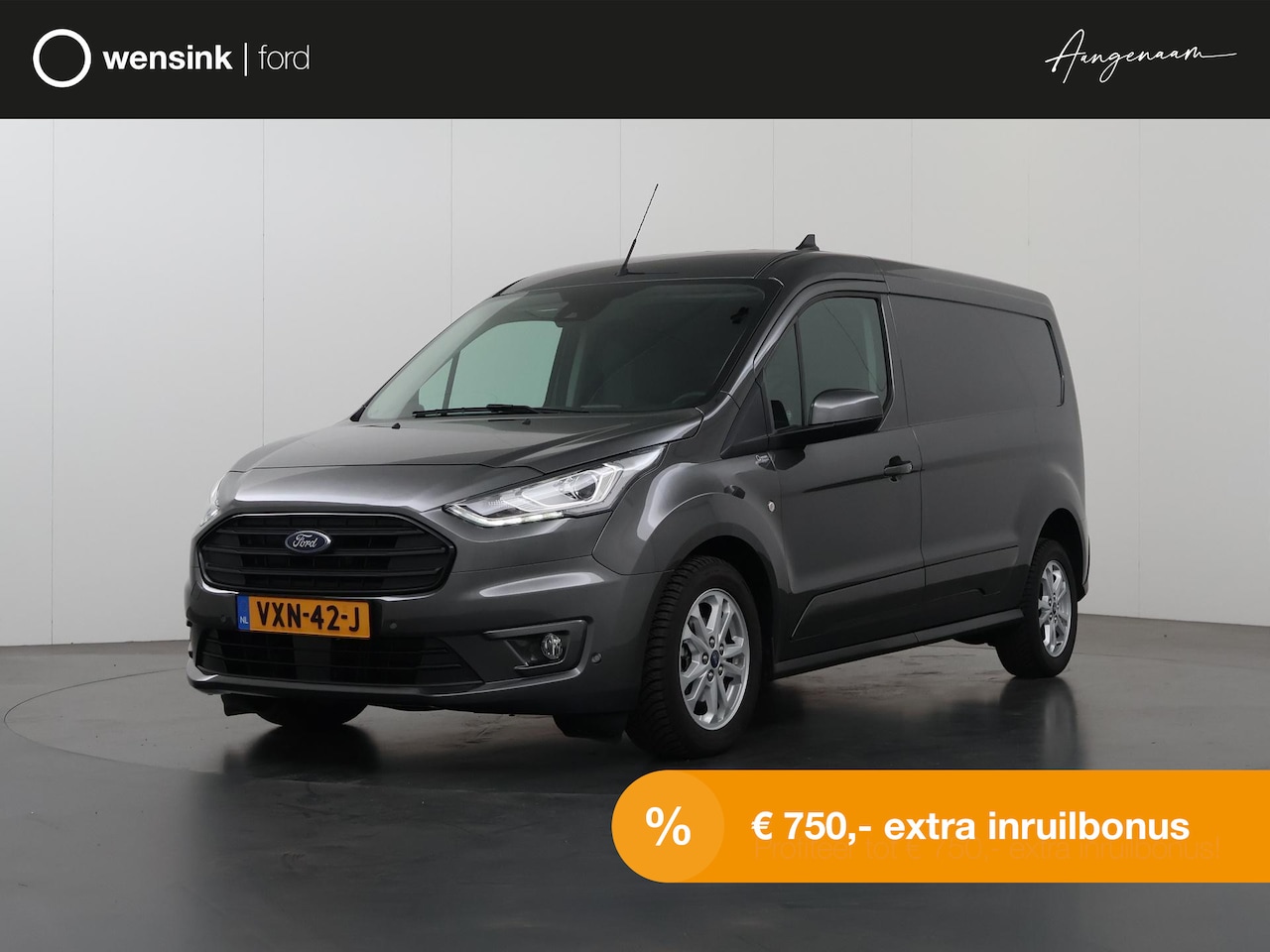 Ford Transit Connect - 1.5 Ecoblue L2 | Limited | Parkeercamera | Parkeersensoren | Navigatiesysteem | Airco | Cr - AutoWereld.nl