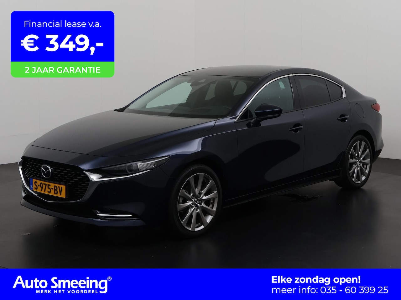 Mazda 3 - 2.0 e-SkyActiv-X M Hybrid 186 Luxury | Trekhaak | Head Up | Bose Audio | Zondag Open! - AutoWereld.nl