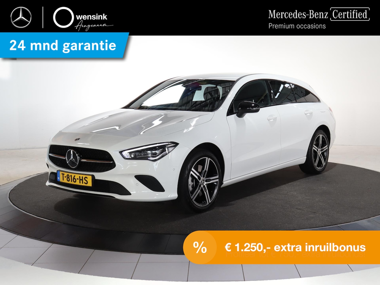 Mercedes-Benz CLA-Klasse - 250 e Luxury Line 18" Velgen| Getint glas | Multibeam LED lampen | Electrische achterklep - AutoWereld.nl