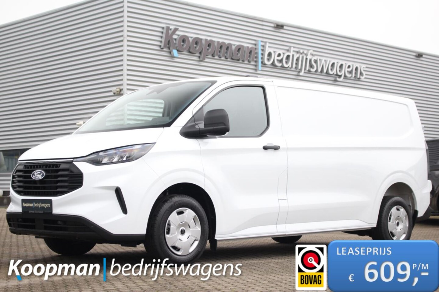 Ford Transit Custom - 300 2.0TDCI 136pk L2H1 Trend | Stoel + Stuurverwarming |  LED | Sync 4 13" | Keyless | Cam - AutoWereld.nl