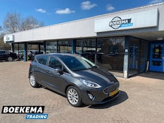 Ford Fiesta - 1.0 EcoBoost Titanium Stoel/Stuur Verw. Clima Cruise Camera Apple-Carplay