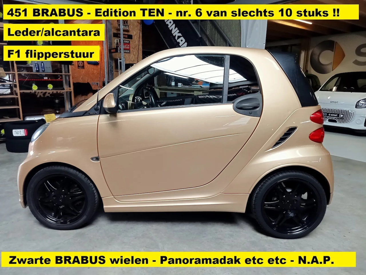 Smart Fortwo coupé - MHD BRABUS Edition TEN - AutoWereld.nl