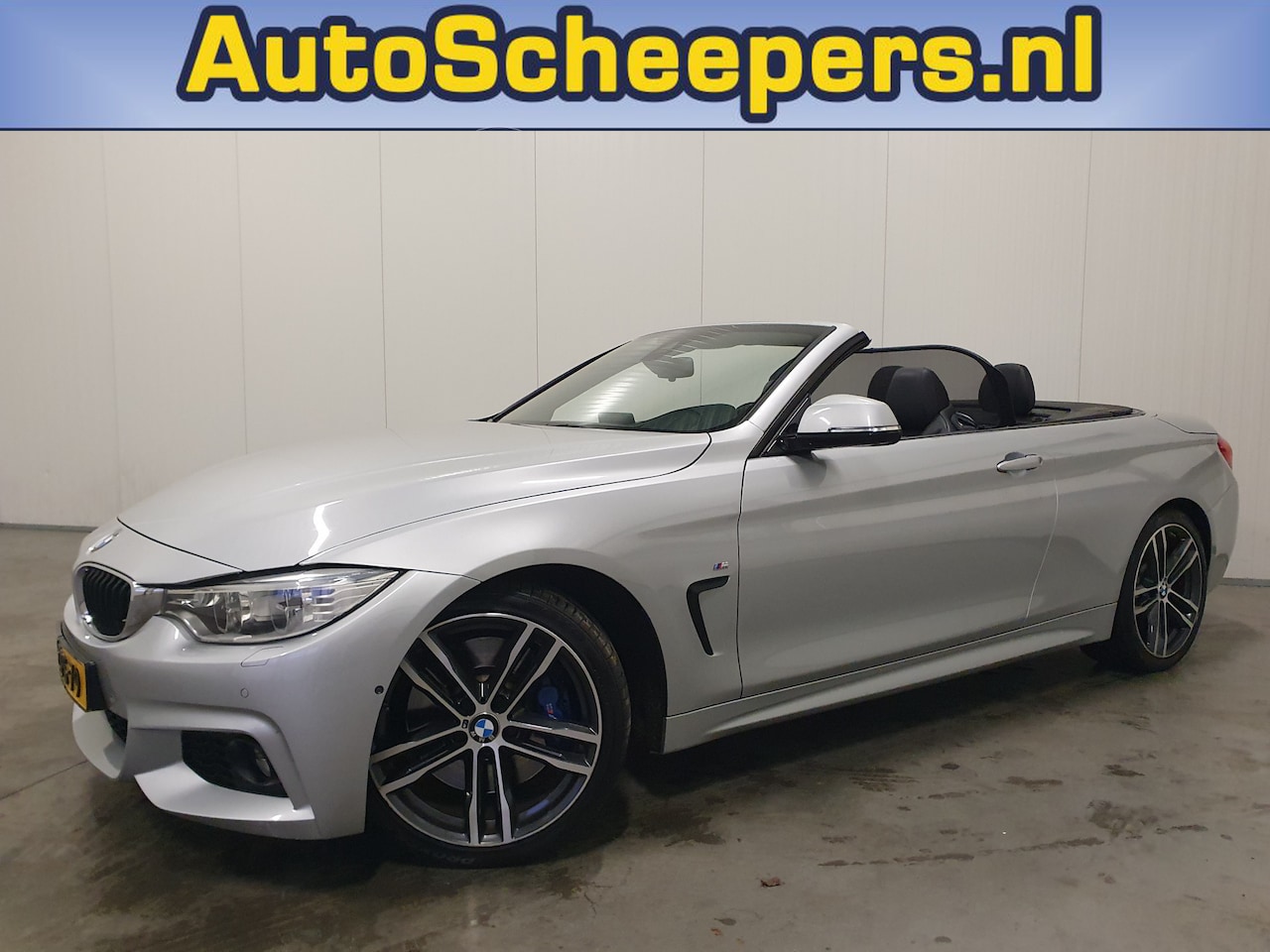 BMW 4-serie Cabrio - 435i High Executive M-PAKKET/LED/CAMERA/HUD/LEDER/PDC/VOL! - AutoWereld.nl