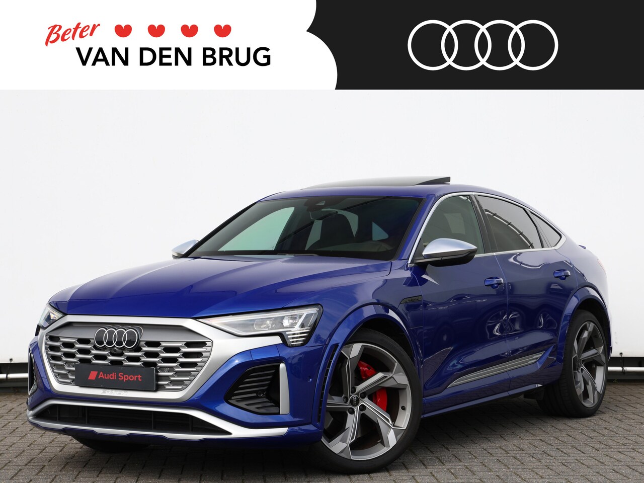 Audi Q8 e-tron - Sportback S quattro SQ8 115 kWh 503pk | Pano | B&O | 22" Velgen | Adaptive Cruise | Trekha - AutoWereld.nl