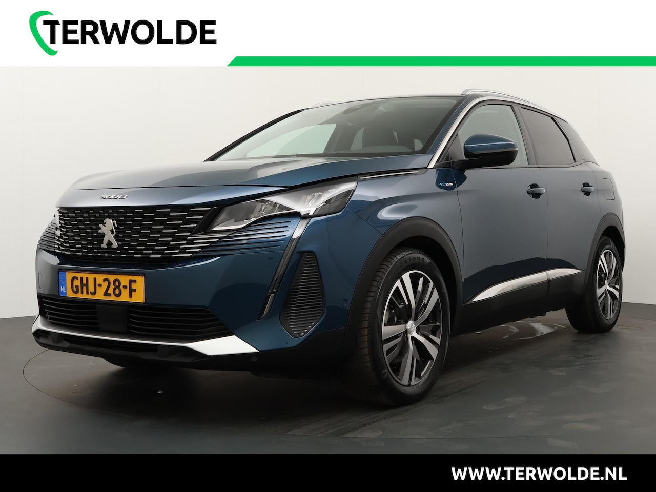 Peugeot 3008 - 1.6 HYbrid 225 PK Blue Lease Allure - AutoWereld.nl