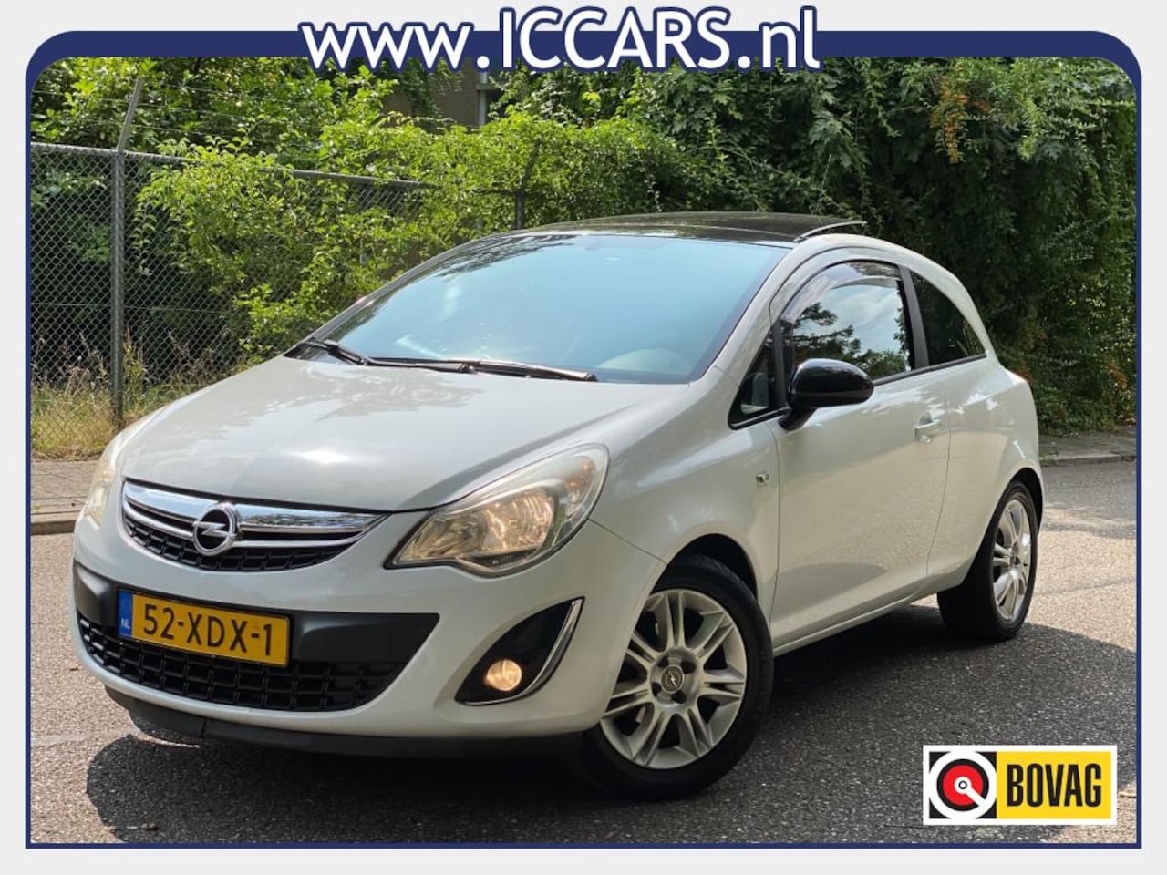 Opel Corsa - 1.2 LPG / G3 Cosmo - Schuifdak - Navi - airco !!! - AutoWereld.nl