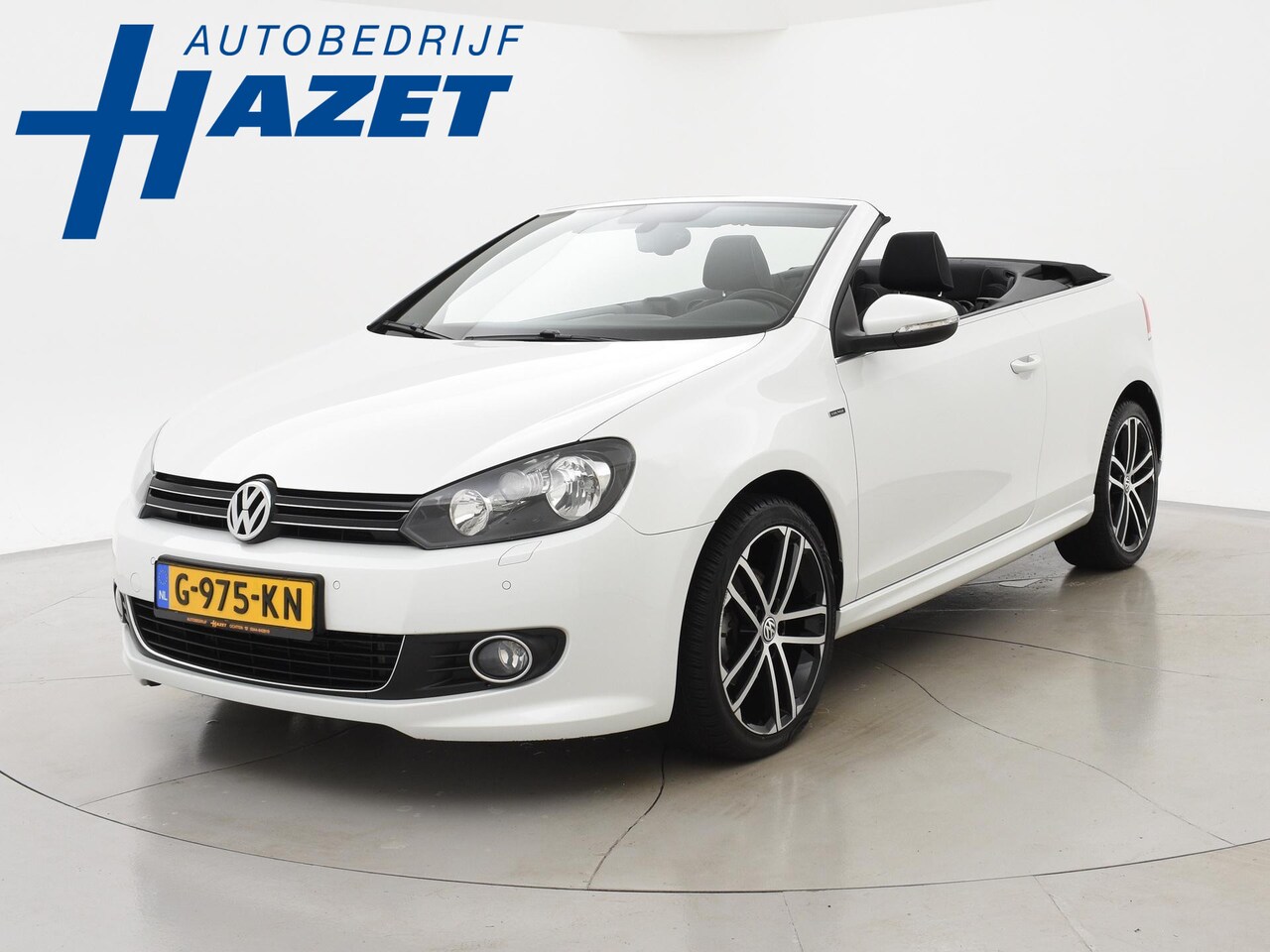 Volkswagen Golf Cabriolet - 1.2 TSI *WIT PARELMOER* + STOELVERWARMING / NAVIGATIE - AutoWereld.nl