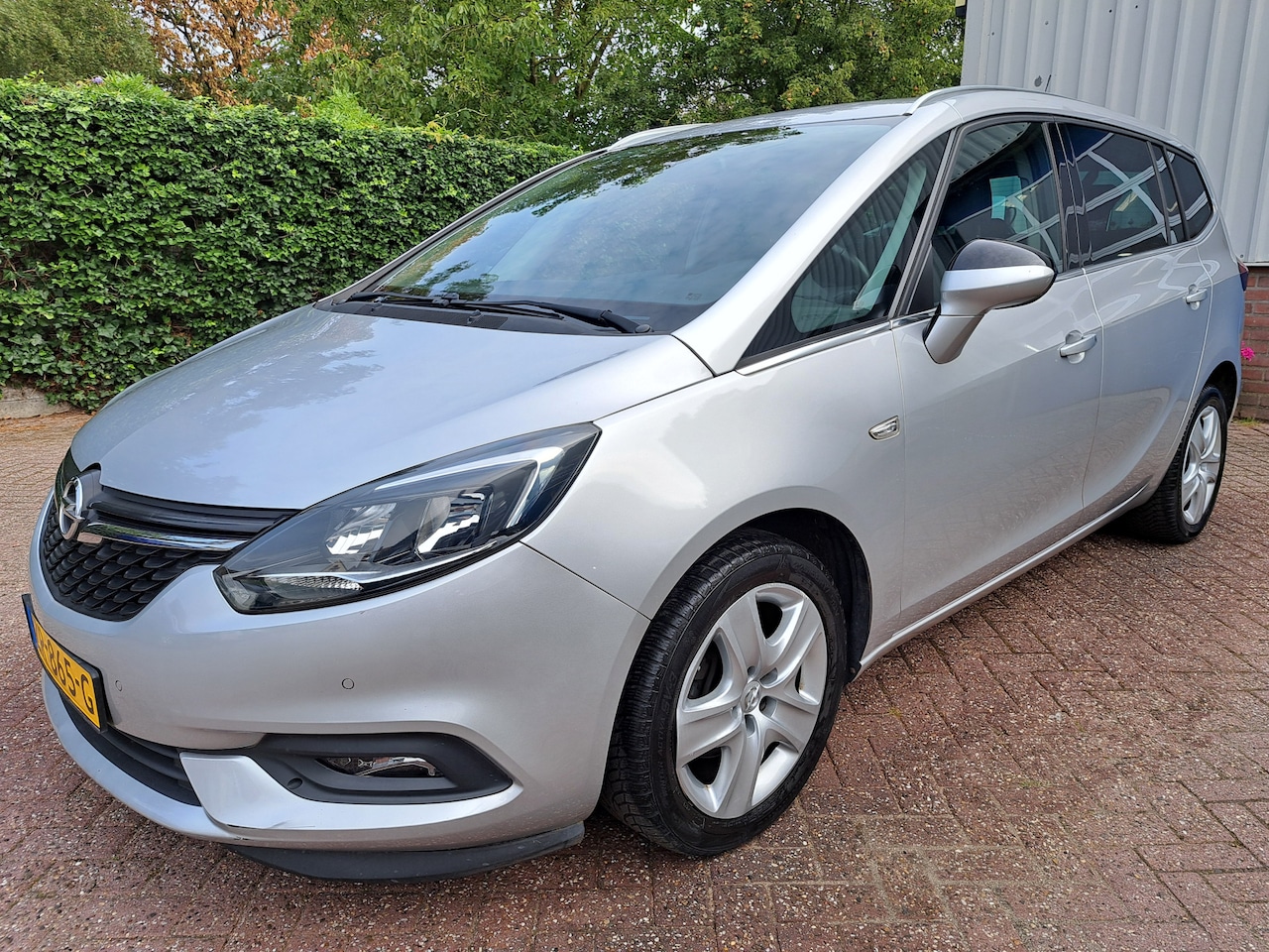 Opel Zafira - 1.6 CNG Turbo AIRCO/CRUISE/PDC/7-PERSOONS AARDGAS BENZINE 150PK - AutoWereld.nl