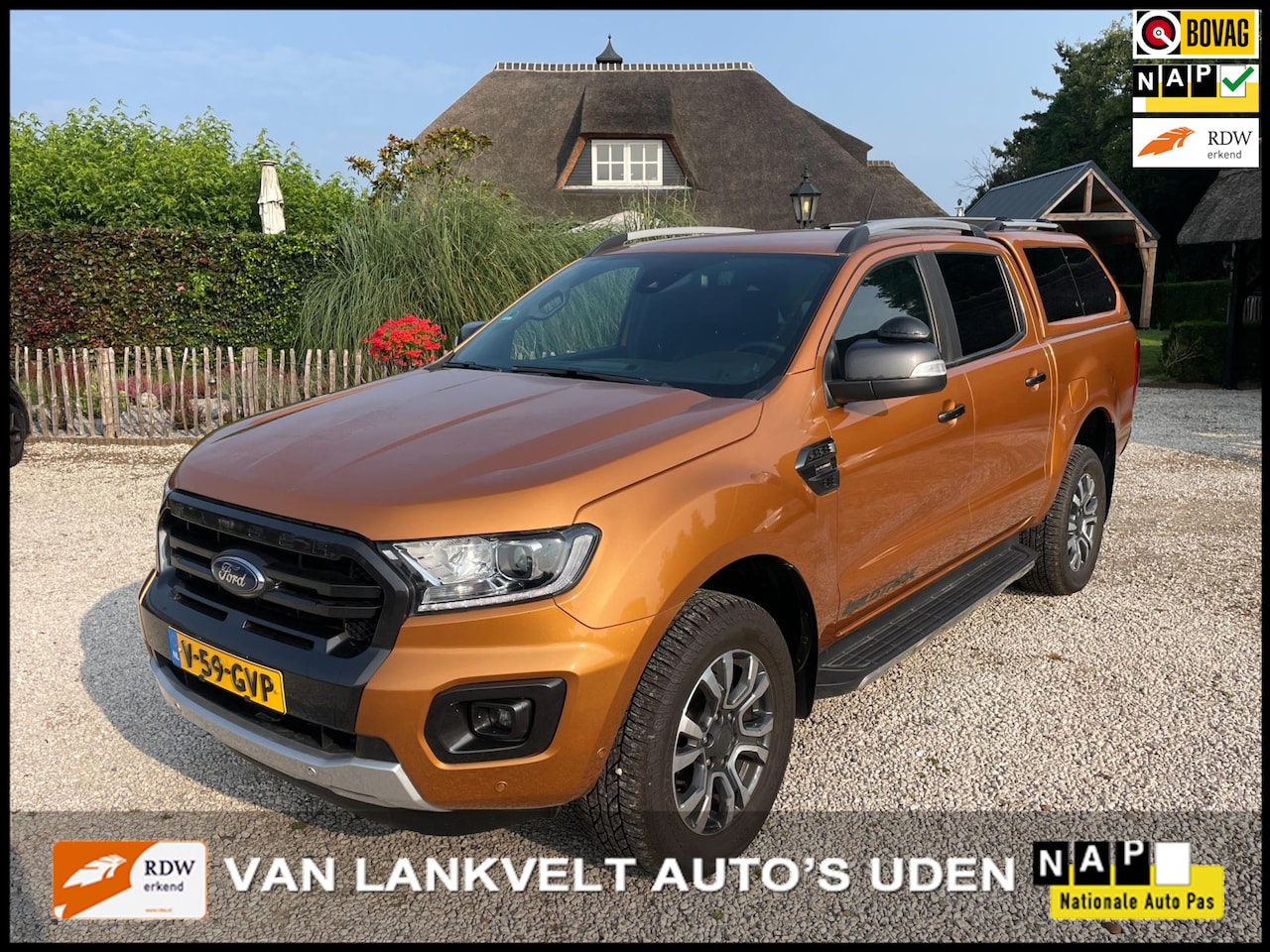 Ford Ranger - 2.0 EcoBlue Wildtrak Supercab Leder, Navi, Camera - AutoWereld.nl