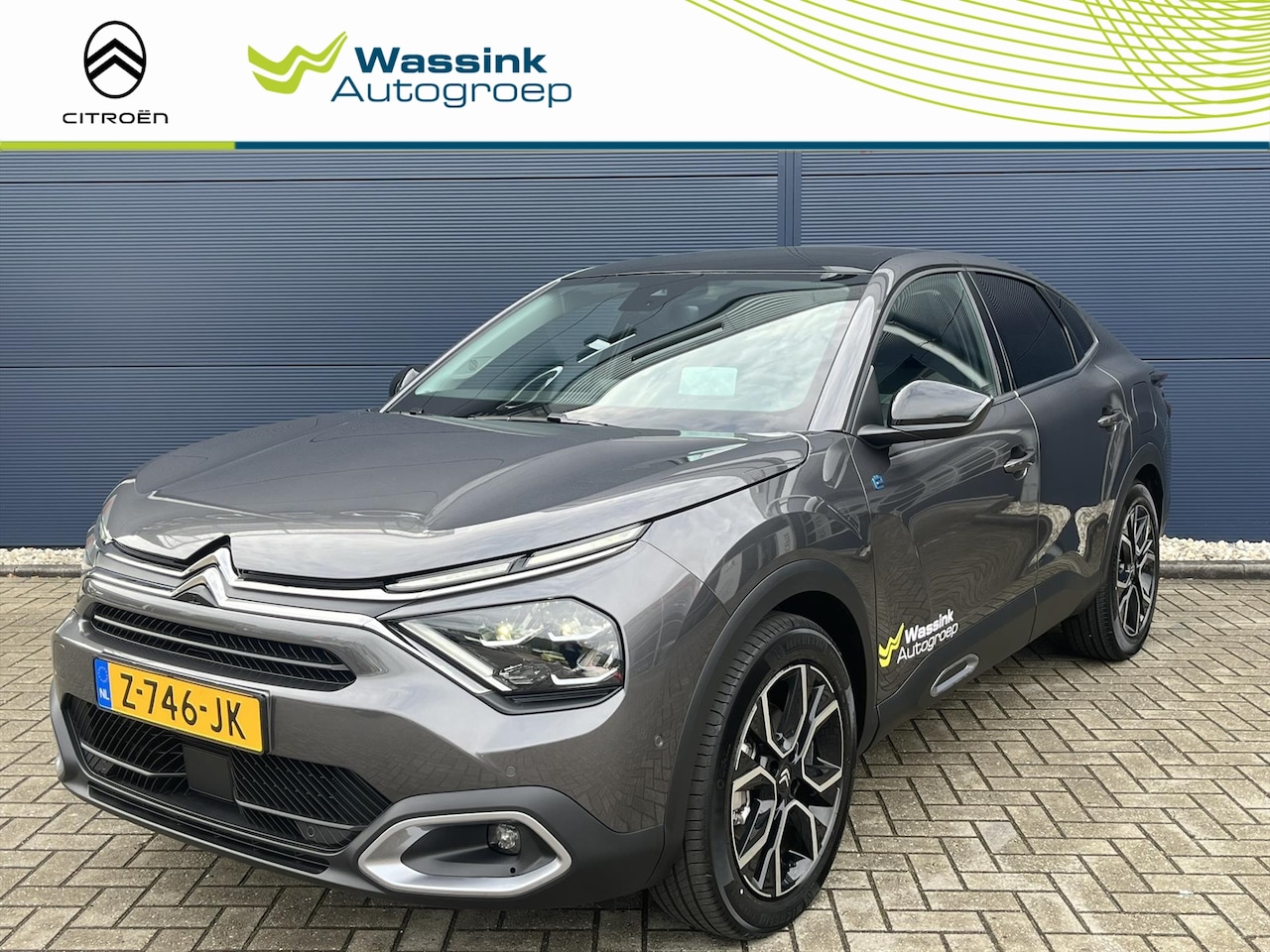 Citroën Ë-C4 X - EV 54kWh 156pk Max | 400km range | Navigatie | Schuifdak | Pack hifi | 18 inch velgen - AutoWereld.nl