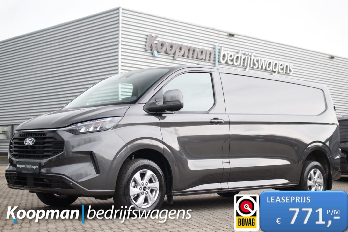 Ford Transit Custom - 300 2.0TDCI 170pk L2H1 Limited | Automaat | LED | Adaptive cruise | BLIS | Sync 4 13" | Ke - AutoWereld.nl