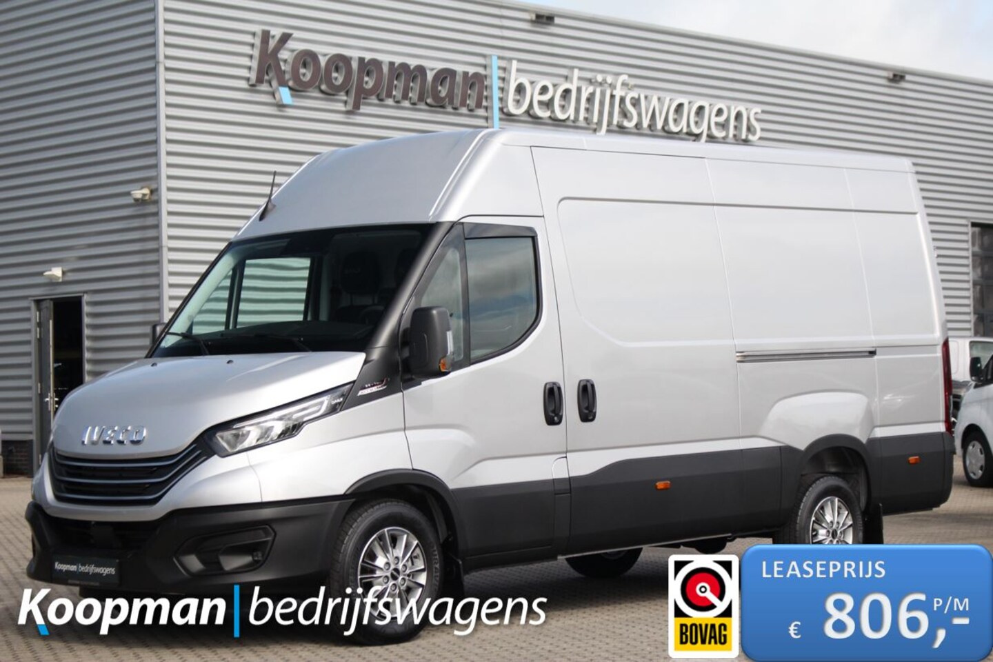 Iveco Daily - 35S18A8 3.0 180pk 352 L2H2 | Automaat | Navi | Camera | Adap. Cruise | Gev. Stoel | Clima - AutoWereld.nl