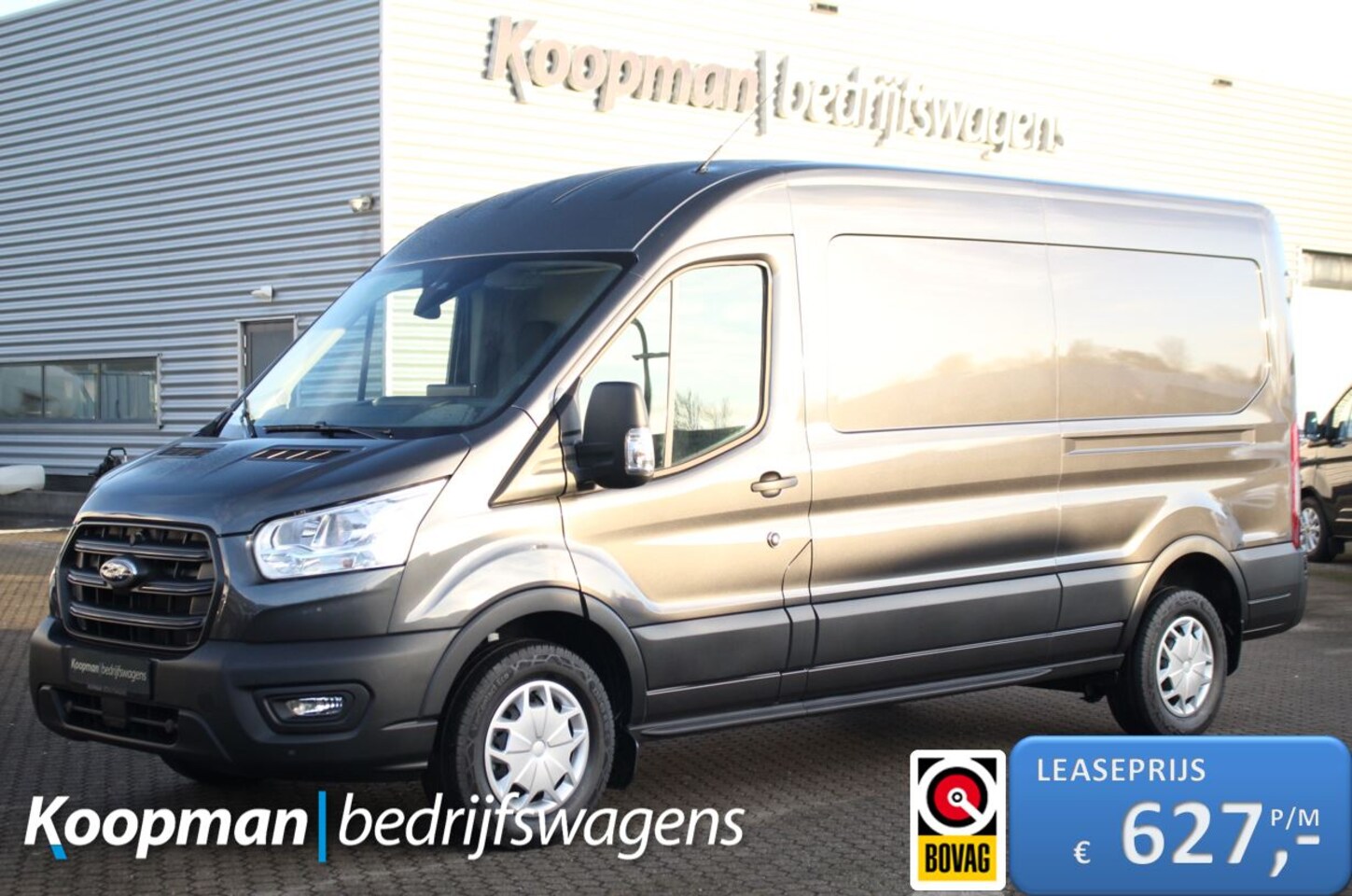 Ford Transit - 350 2.0TDCI 130pk L3H2 Trend | Sync4 12" | Carplay/Android | Cruise | DAB | PDC | Lease 62 - AutoWereld.nl