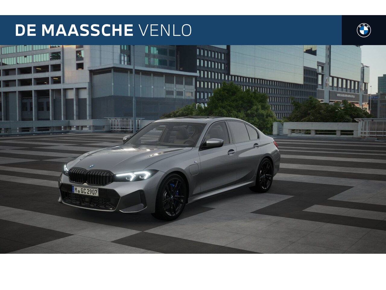 BMW 3-serie - 320e M Sport Automaat / Schuif-kanteldak / Sportstoelen / Active Cruise Control / Widescre - AutoWereld.nl