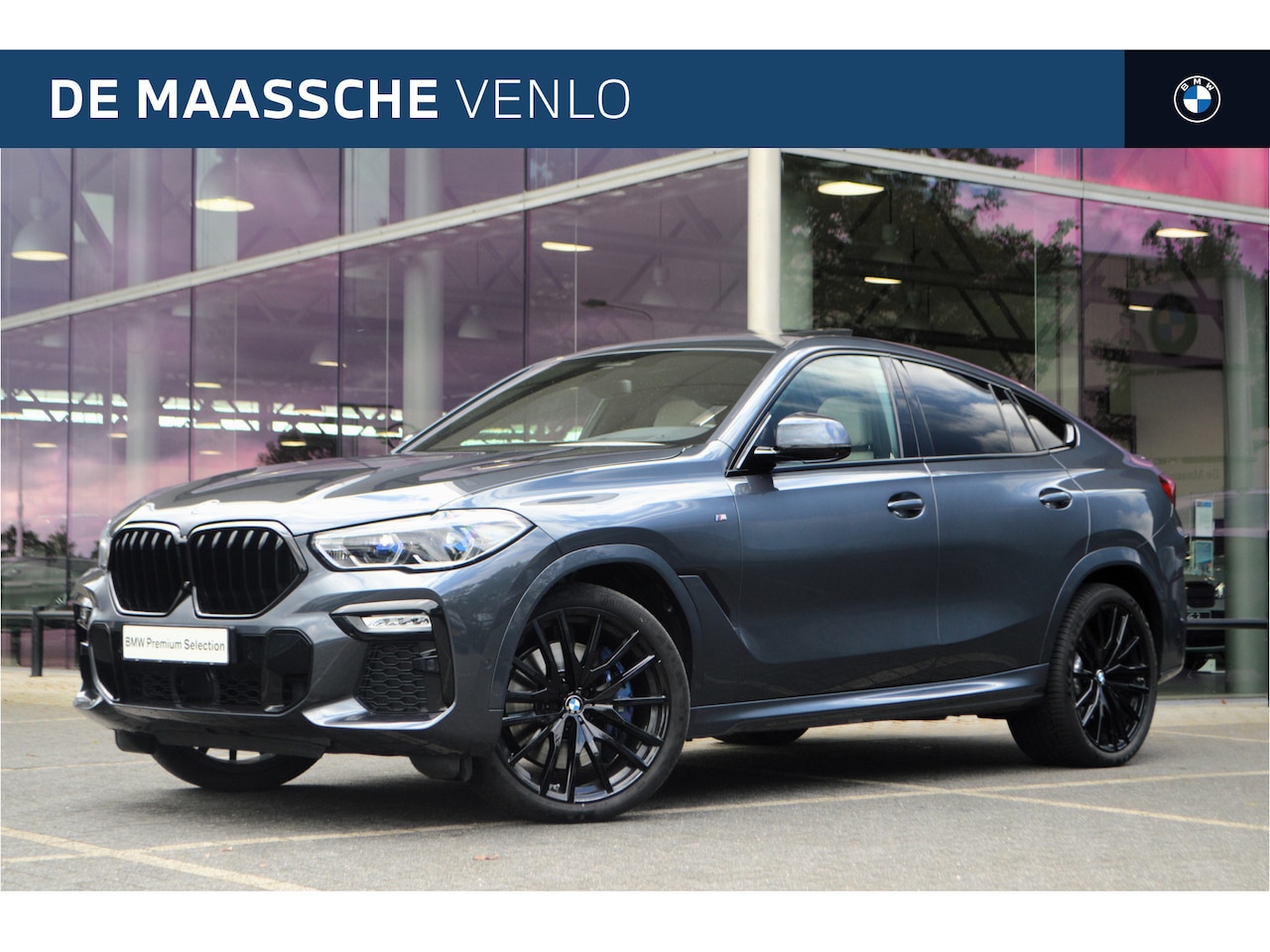 BMW X6 - M50i High Executive Automaat / Panoramadak Sky Lounge / Laserlight / Bowers & Wilkins / Pa - AutoWereld.nl