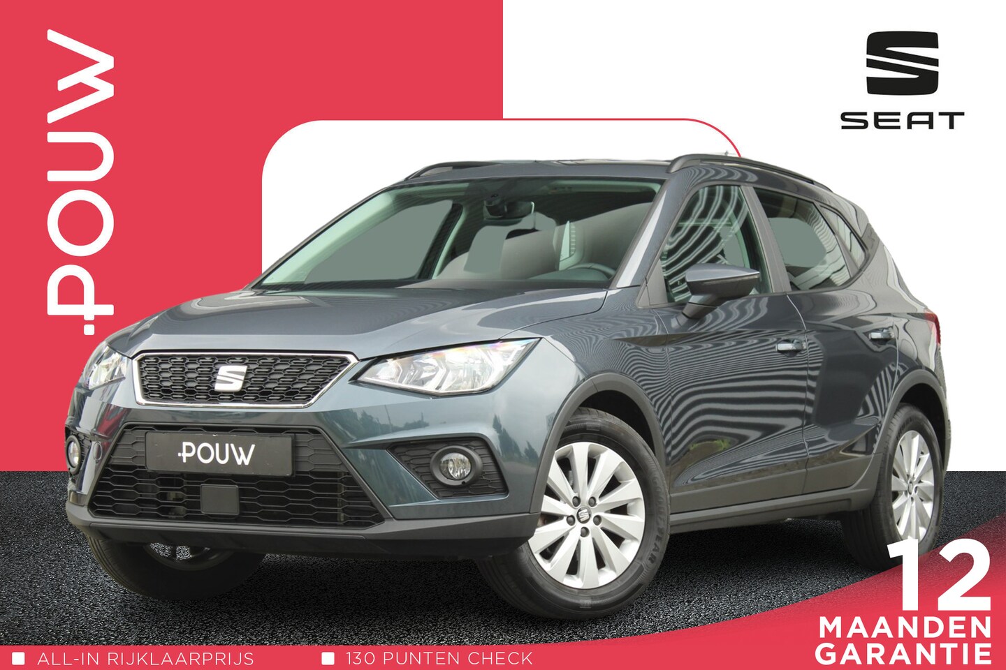 Seat Arona - 1.0 TSI 95pk Style | Climate Control | Parkeersensoren Achter - AutoWereld.nl