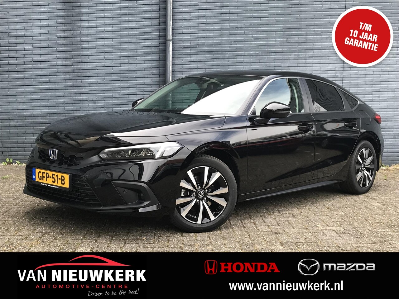 Honda Civic - 2.0 HYBRID 184PK Automaat Elegance | Navigatie & Carplay | Adaptieve Cruisecontrol | LED V - AutoWereld.nl