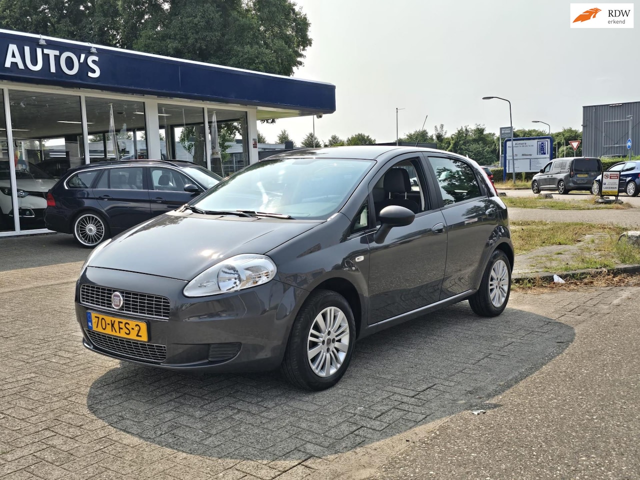 Fiat Grande Punto - 1.4 Edizione Lusso Huurkoop Inruil Service Garantie ! - AutoWereld.nl