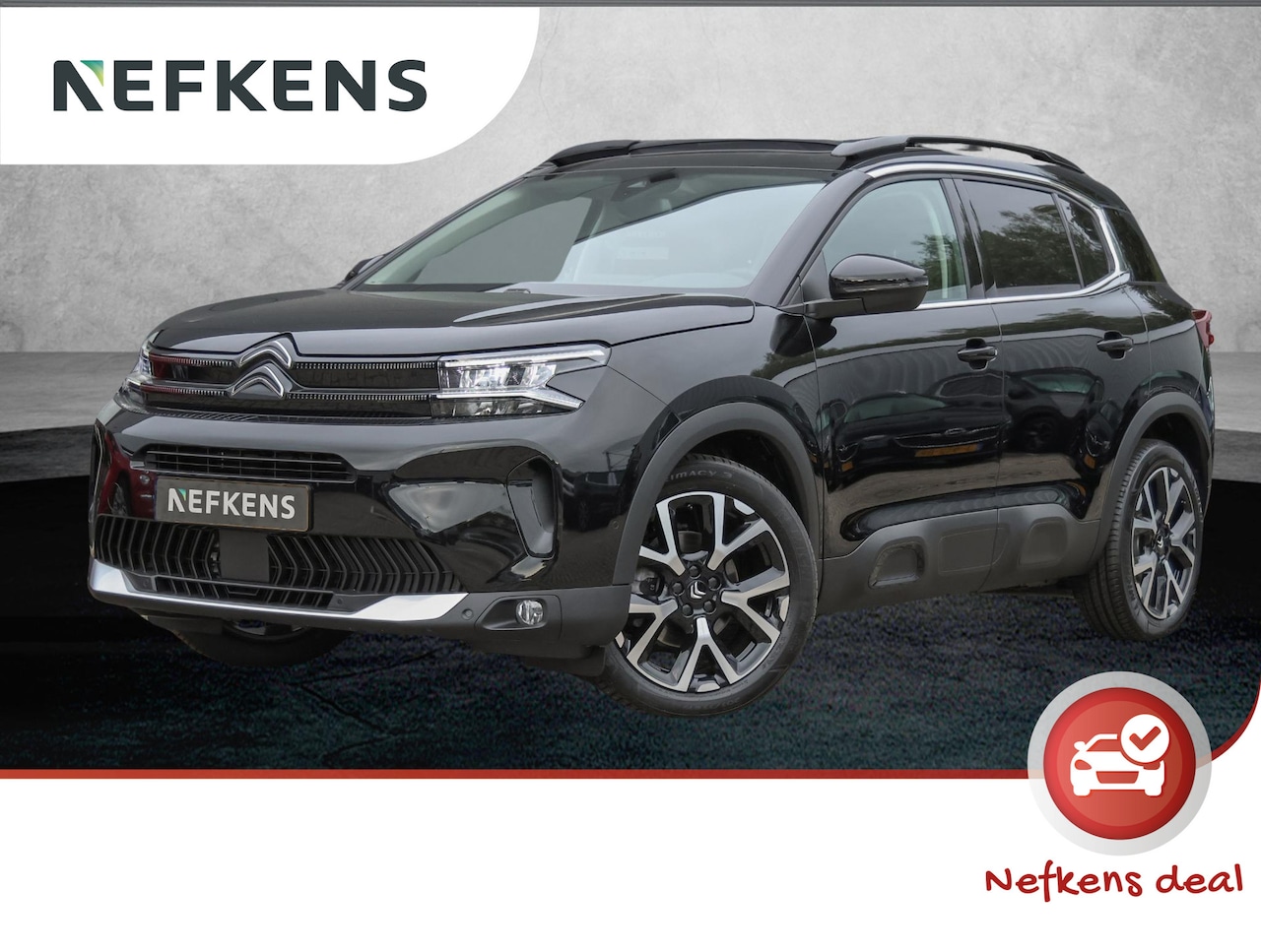 Citroën C5 Aircross - Hybrid 1.2 136pk Shine Stoelverwarming / Navigatie / Glazen Schuifdak / elektrisch bedienb - AutoWereld.nl