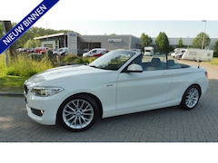 BMW 2-serie Cabrio - 218i M Sport Navi Pdc Airco Stoelverw Xenon Windscherm Trekhaak