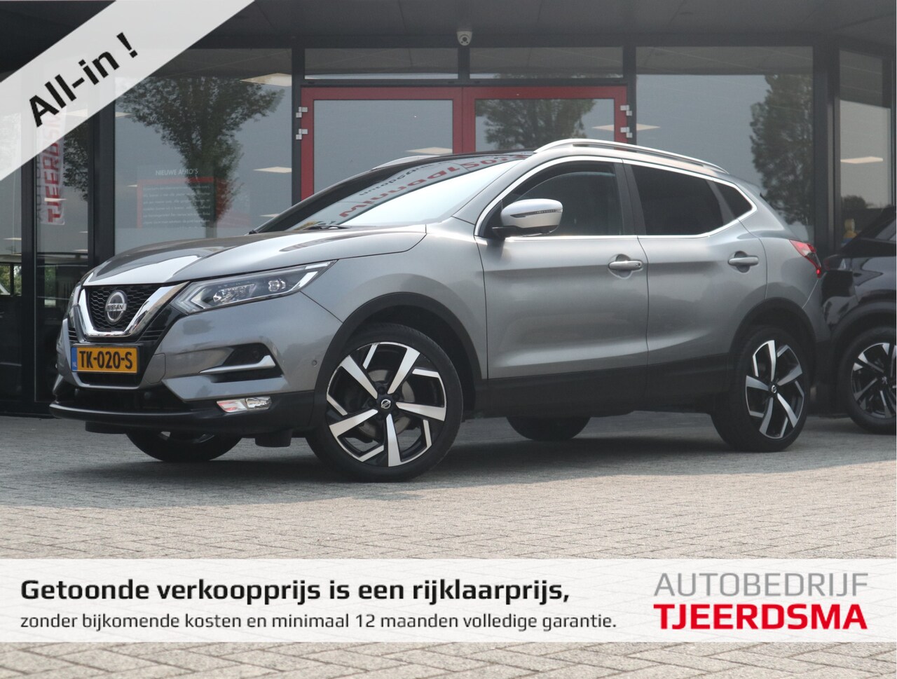 Nissan Qashqai - 1.2 Tekna + Leer/Pano/Bose/Clima - AutoWereld.nl