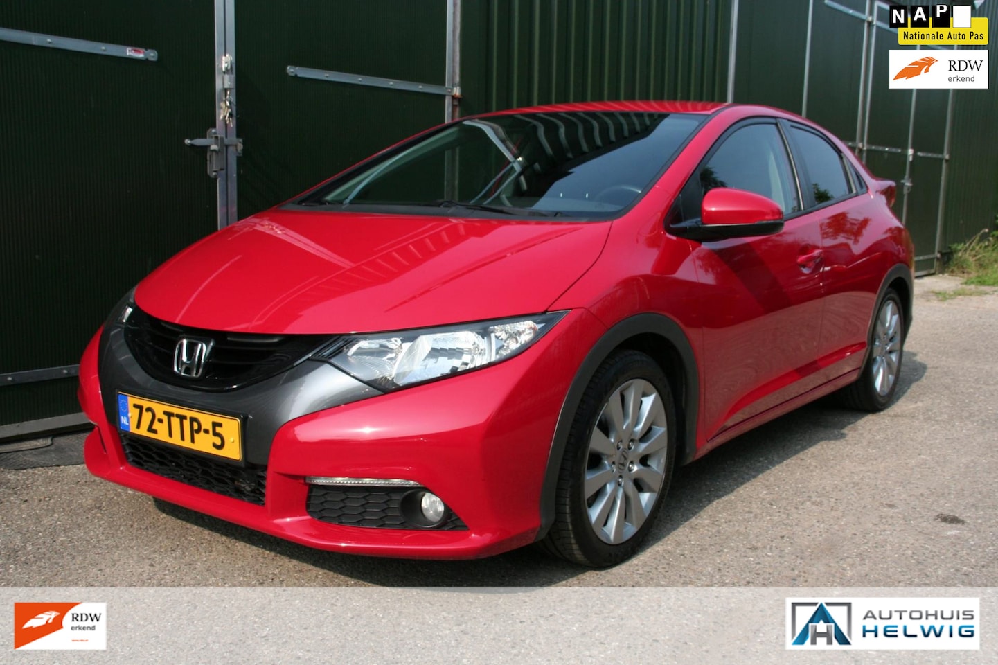 Honda Civic - 1.8 Sport 1.8 Sport, AIRCO, NAVIGATIE, TREKHAAK - AutoWereld.nl