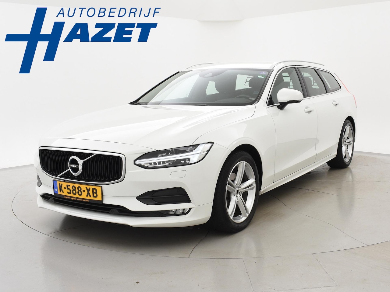 Volvo V90 - 2.0 T4 190 PK AUT. + WEGKL. TREKHAAK / ADAPTIVE CRUISE / STOELVERW. V+A / LED - AutoWereld.nl