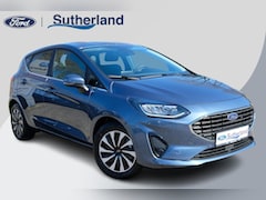 Ford Fiesta - 1.0 EcoBoost Hybrid Titanium 125pk VOORRAAD SCI | Incl. all season banden | Chrome Blue |