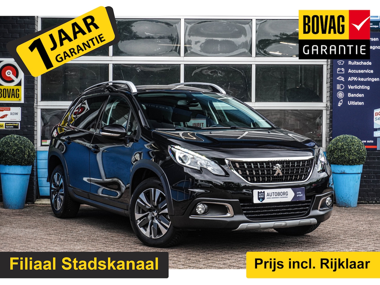 Peugeot 2008 - 1.2 PureTech Allure | Automaat | Navi | Clima | Rijklaar + 12 Maand BOVAG Garantie - AutoWereld.nl