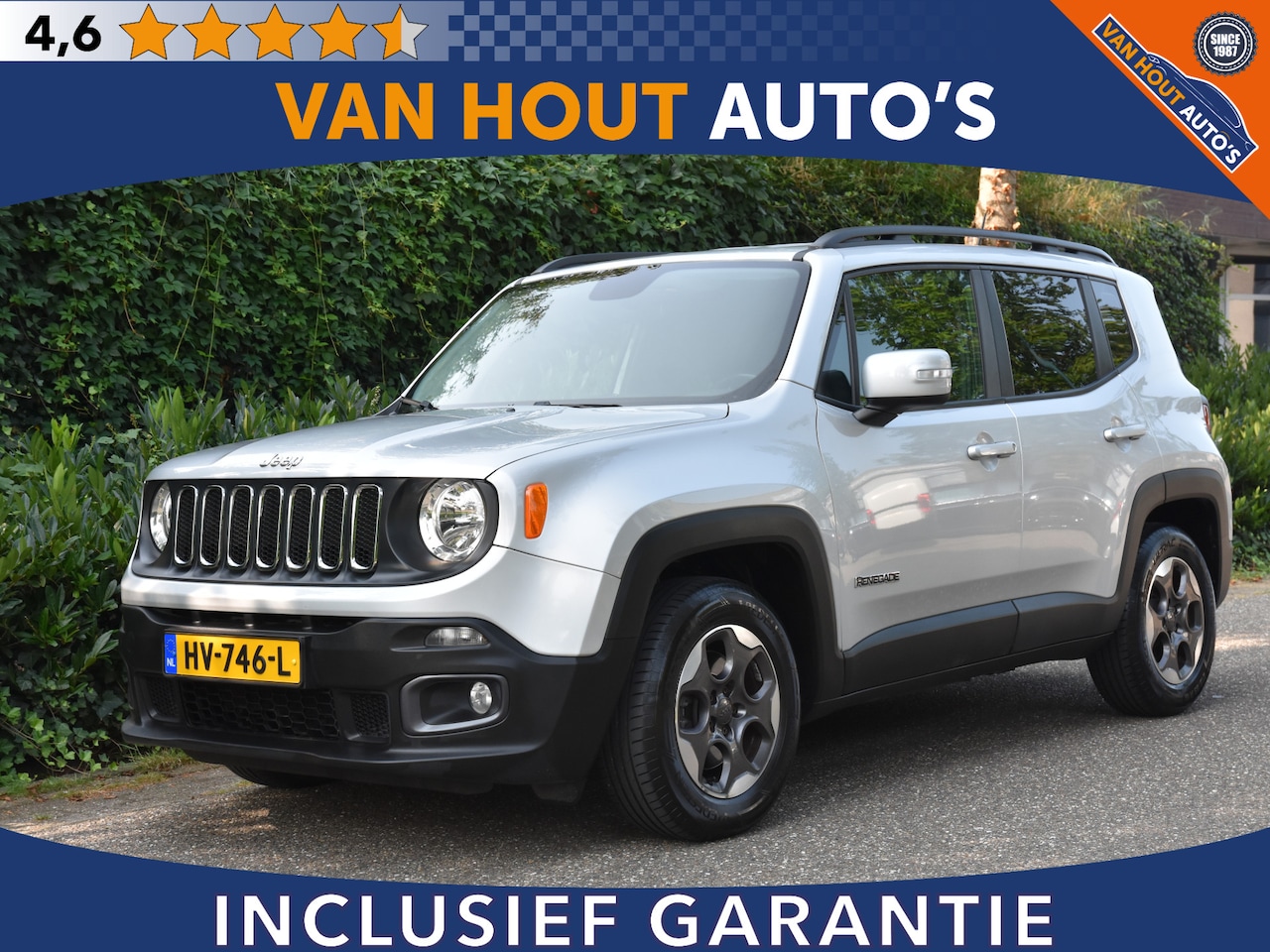 Jeep Renegade - 1.6 E-torq Longitude 1.6 E-Torq Longitude - AutoWereld.nl