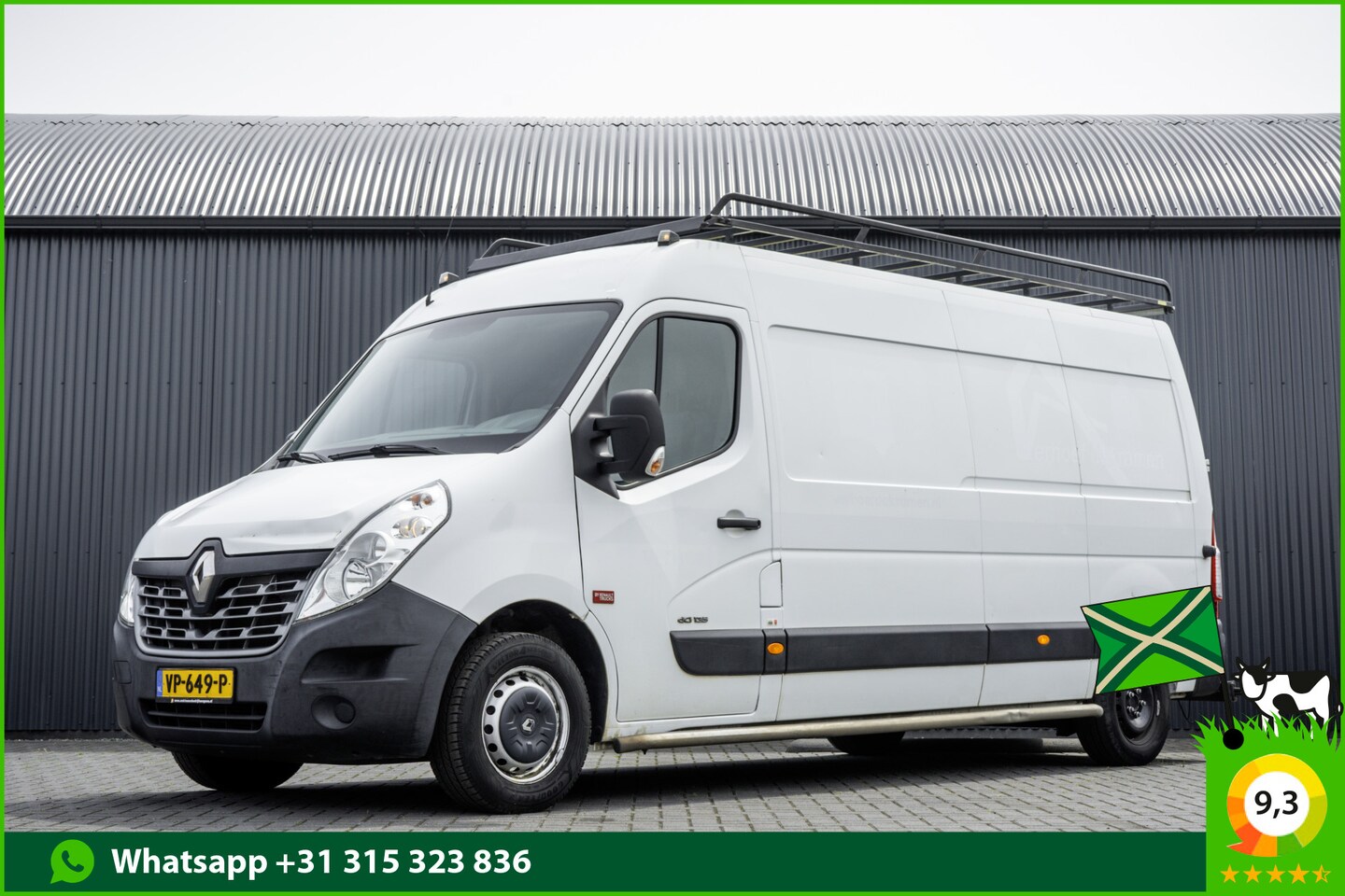 Renault Master - 2.3 dCi L3H2 | Euro 6 | Cruise | Imperiaal | 3-Persoons - AutoWereld.nl