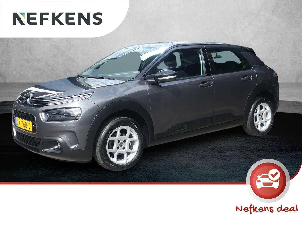 Citroën C4 Cactus - 1.2 110 PK Feel | Navigatie | Airco | Parkeersensoren | Cruise Control | Apple CarPlay | - AutoWereld.nl