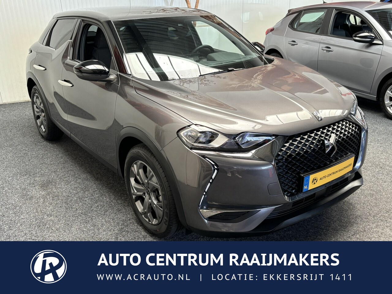 DS 3 Crossback - 1.2 PureTech Louvre CRUISE CONTROL NAVIGATIE APPLE CARPLAY/ANDROID BLUETOOTH TELEFOON RIJS - AutoWereld.nl