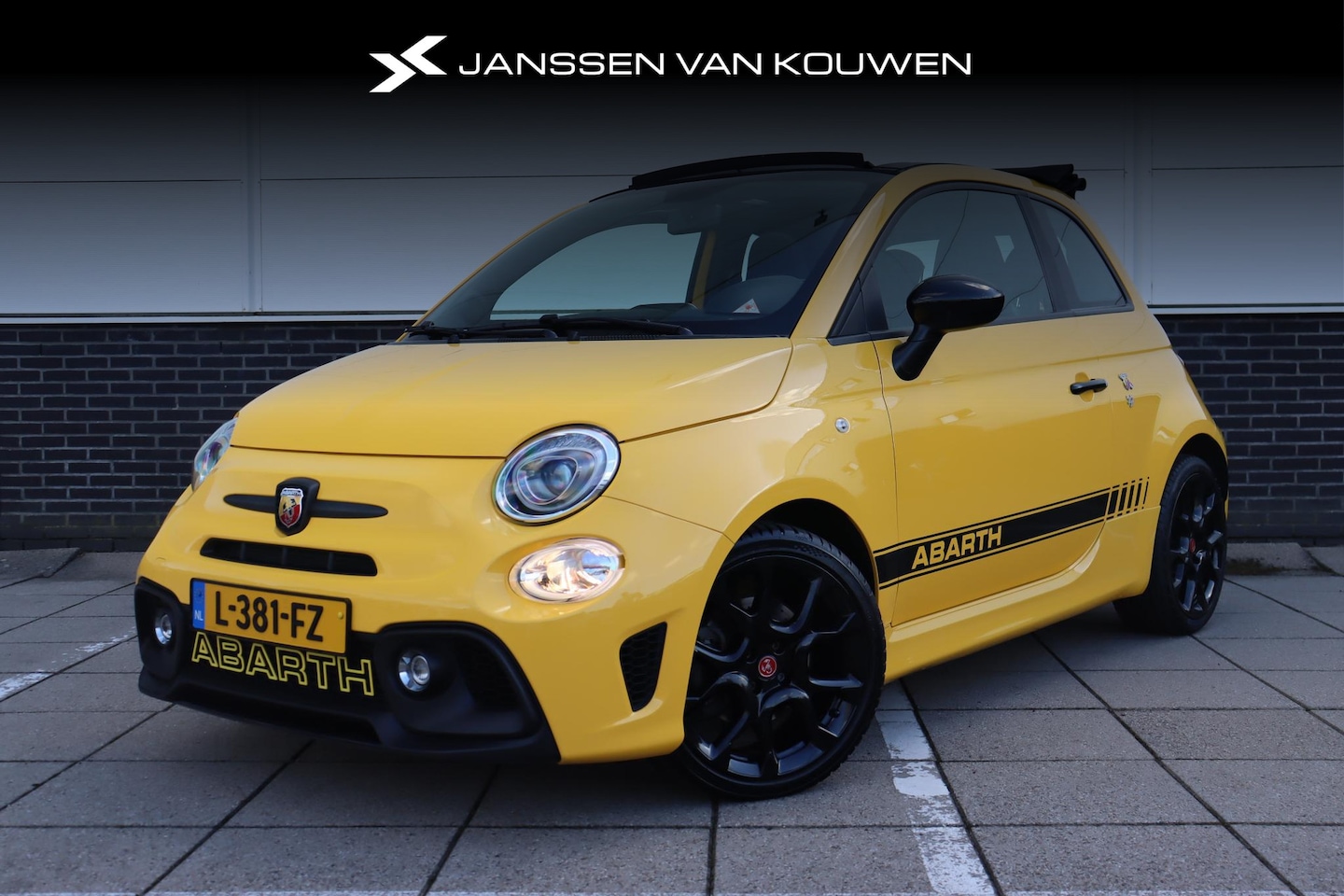 Fiat 500 C - 1.4 T-Jet Abarth 595 * Cabriolet * Airco * Lage KM * - AutoWereld.nl