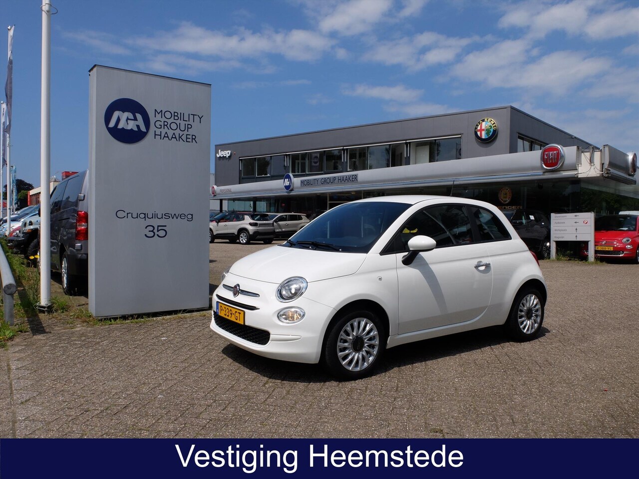 Fiat 500 - 1.0 70pk Hybride Parkeers. I Carplay/Android I 1e eigenaar - AutoWereld.nl