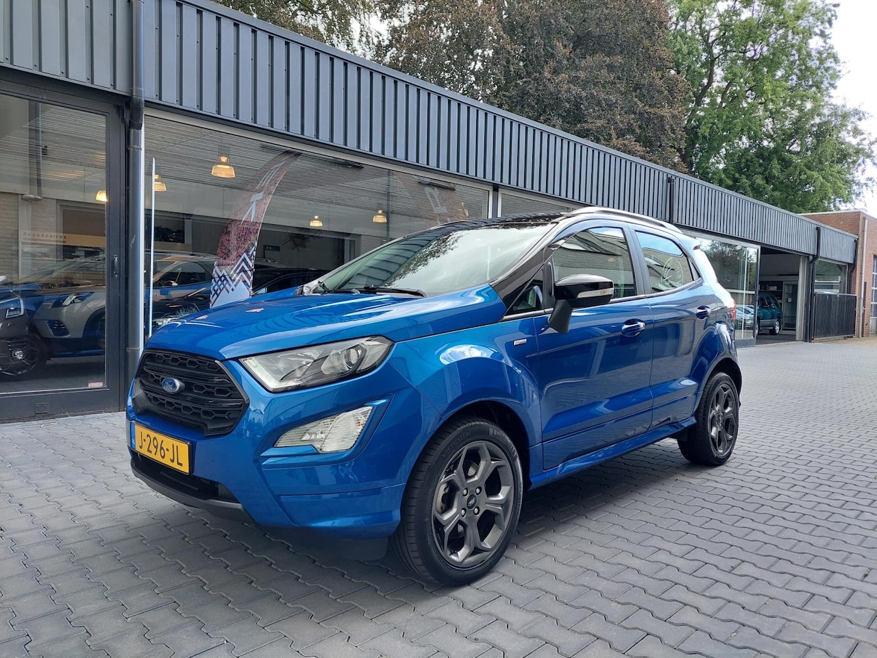 Ford EcoSport - 1.0 EcoBoost ST-Line Black 46000KM Apple carplay Navi Clima Cruise PDC Telefoon 17 inch - AutoWereld.nl